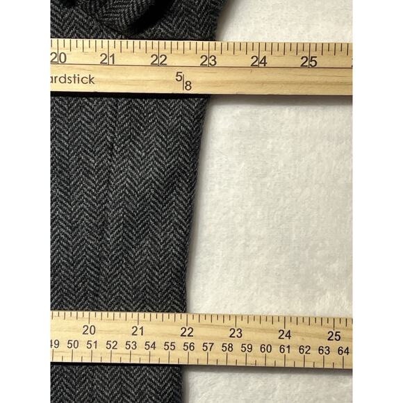 Joseph Abboud XL 44R Mens Blue Gray Herringbone Tweed Blazer Sport Coat Jacket - Picture 11 of 14